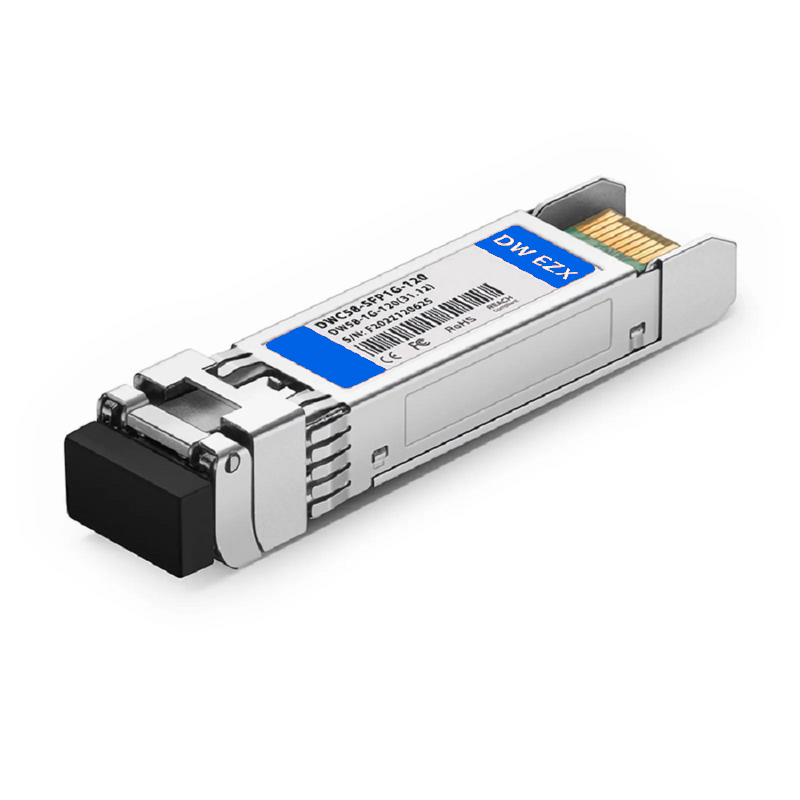 SFPS Cisco C31 DWDM-SFP-5252-80 Compatible SFP 1000BASE-DWDM 1552.52nm 100GHz 80km DOM Duplex LC/UPC SMF Optical Transceiver Module for Transmission