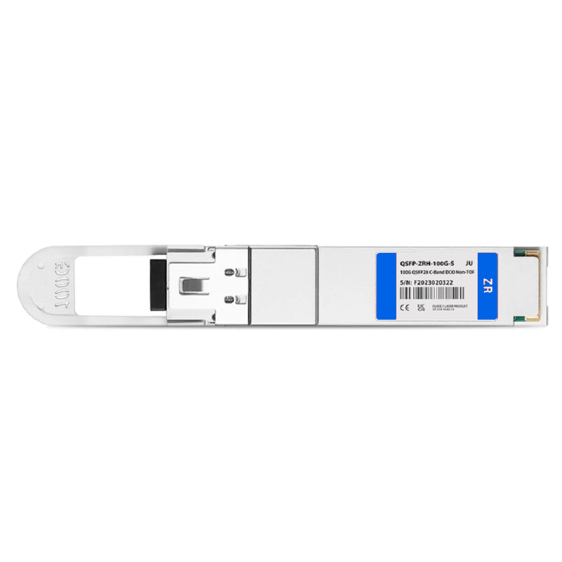 SFPS Cisco Compatible QSFP28 High-Power w/o TOF DCO 100G DWDM C-band Tunable Coherent 120km DOM Duplex LC/UPC SMF Optical Transceiver Module for Transmission