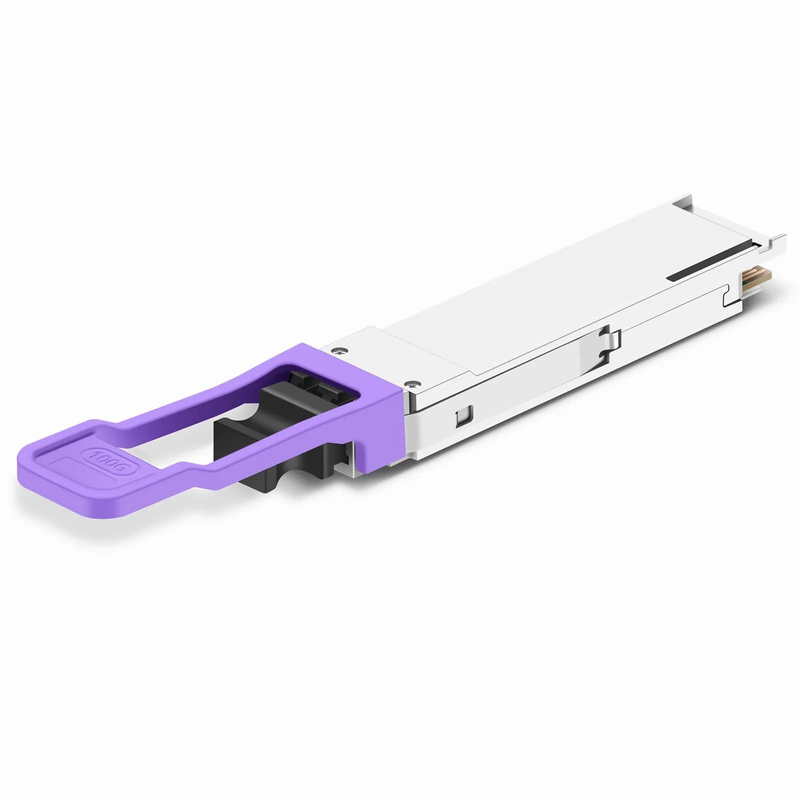 SFPS Cisco Compatible QSFP28 100G OWDM 1309.14nm 40km DOM Duplex LC/UPC SMF Optical Transceiver Module for Transmission