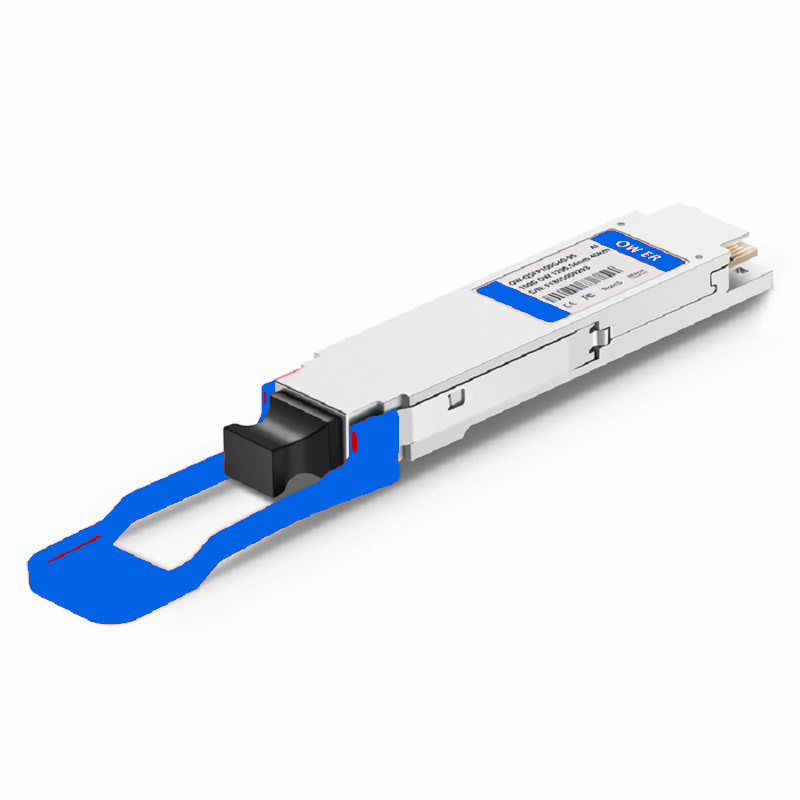 SFPS Cisco Compatible QSFP28 100G OWDM 1295.56nm 40km DOM Duplex LC/UPC SMF Optical Transceiver Module for Transmission