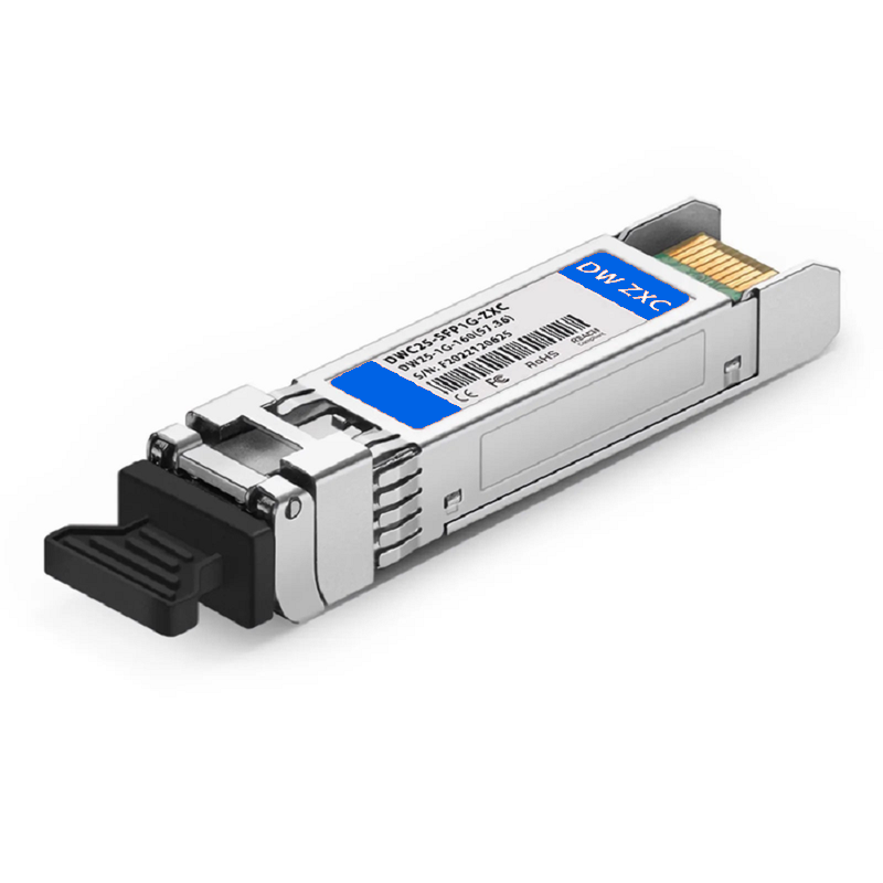 SFPS Cisco C31 DWDM-SFP-5252 Compatible SFP 1000BASE-DWDM 1552.52nm 100GHz 160km DOM Duplex LC/UPC SMF Optical Transceiver Module for Transmission