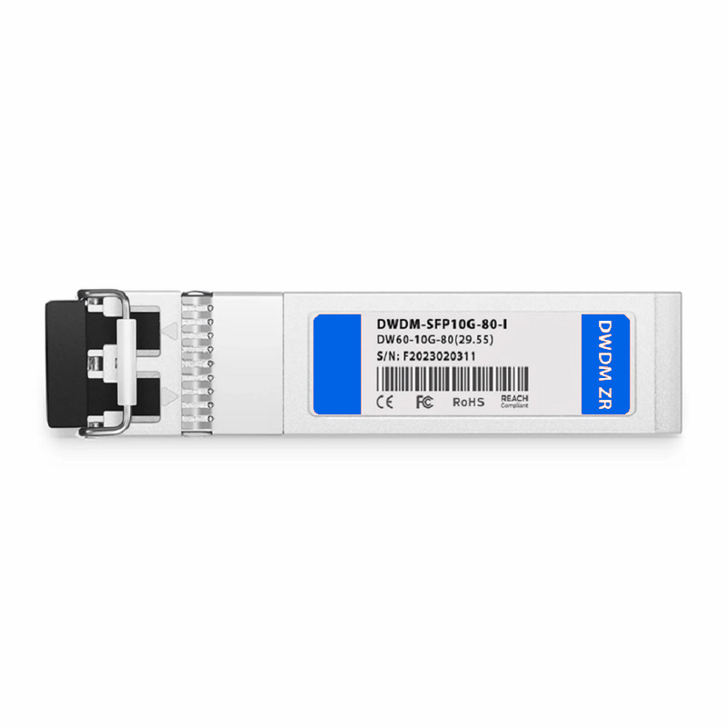 SFPS Cisco C44 DWDM-SFP10G-42.14 Compatible SFP+ 10G DWDM 1542.14nm 100GHz 80km DOM Duplex LC/UPC SMF Optical Transceiver Module for Transmission