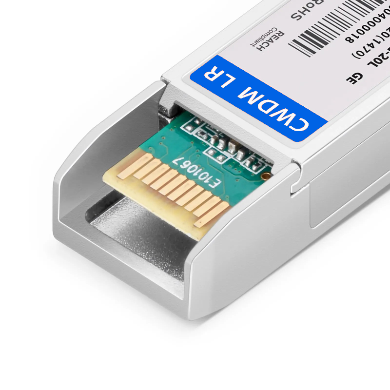 SFPS Generic Compatible SFP+ 10G CWDM 1470nm 20km DOM Duplex LC/UPC SMF Optical Transceiver Module for Transmission