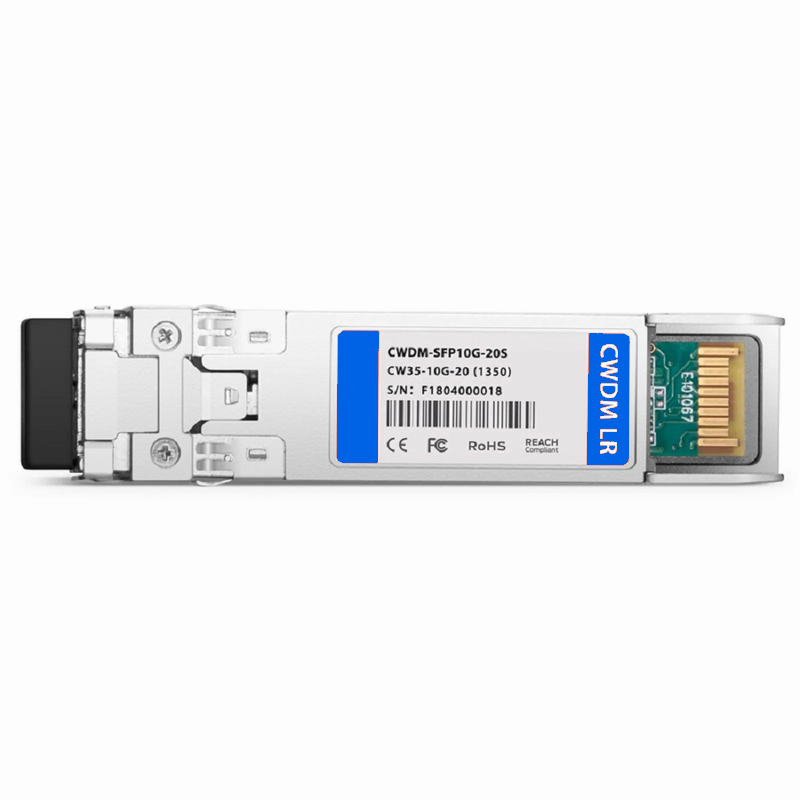 SFPS Cisco CWDM-SFP10G-1410-20 Compatible SFP+ 10G CWDM 1410nm 20km DOM Duplex LC/UPC SMF Optical Transceiver Module for Transmission