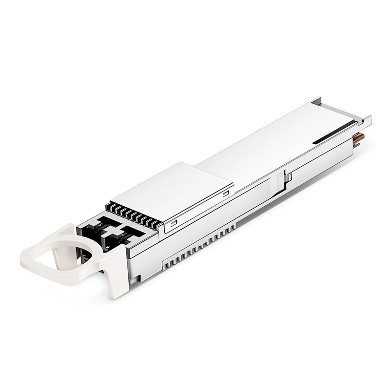 SFPS Cisco C37 C38 Compatible QSFP28 100G DWDM PAM4 80km (Require EDFA and TDCM) DOM Duplex CS/UPC SMF Optical Transceiver Module for Transmission