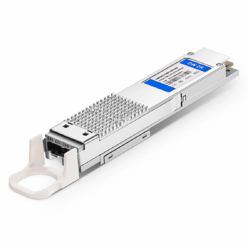 SFPS Cisco C57 C58 Compatible QSFP28 100G DWDM PAM4 80km (Require EDFA and TDCM) DOM Duplex CS/UPC SMF Optical Transceiver Module for Transmission