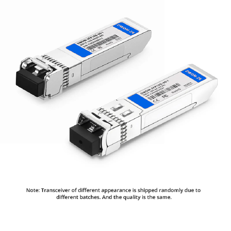 SFPS Cisco C60 DWDM-SFP10G-29.55 Compatible SFP+ 10G DWDM 1529.55nm 100GHz 40km DOM Duplex LC/UPC SMF Optical Transceiver Module for Transmission