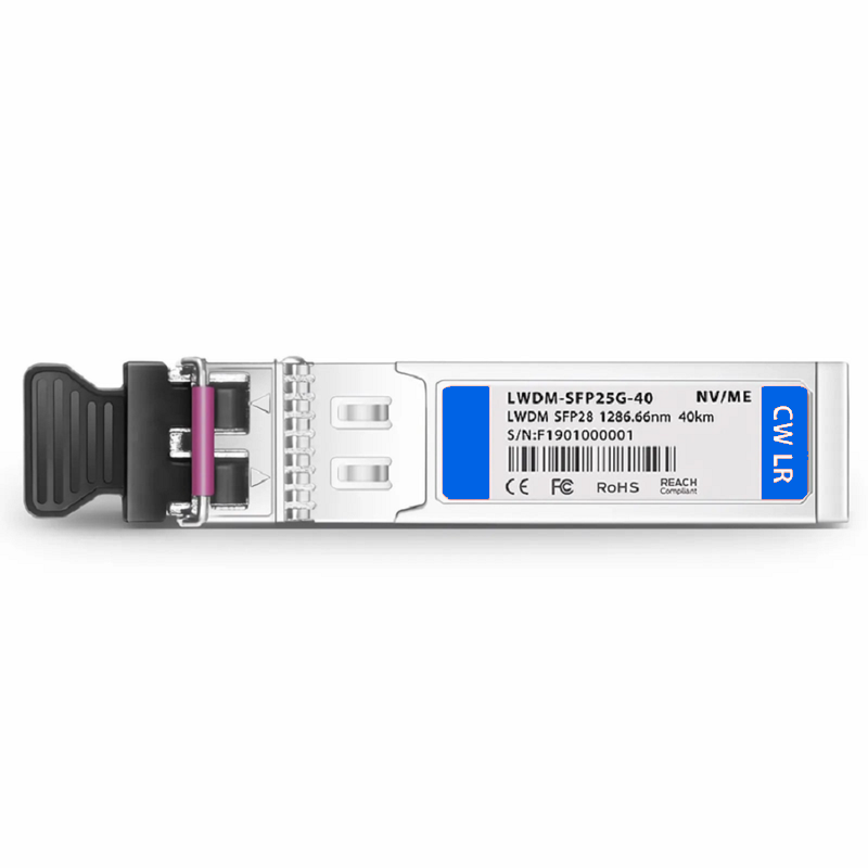 SFPS Cisco CWDM-SFP25G-1270-10 Compatible SFP28 25G CWDM 1270nm 10km DOM Duplex LC/UPC SMF Optical Transceiver Module for Transmission