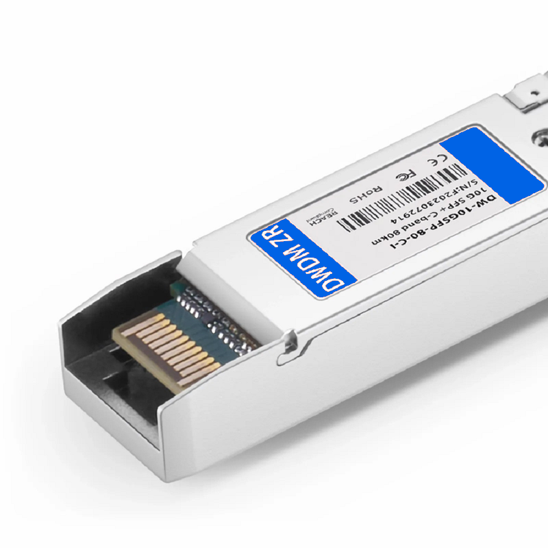 SFPS Juniper Compatible SFP+ 10G DWDM C-band Tunable 96Chs 50GHz 40km DOM Duplex LC/UPC SMF Optical Transceiver Module for Transmission (Industrial)