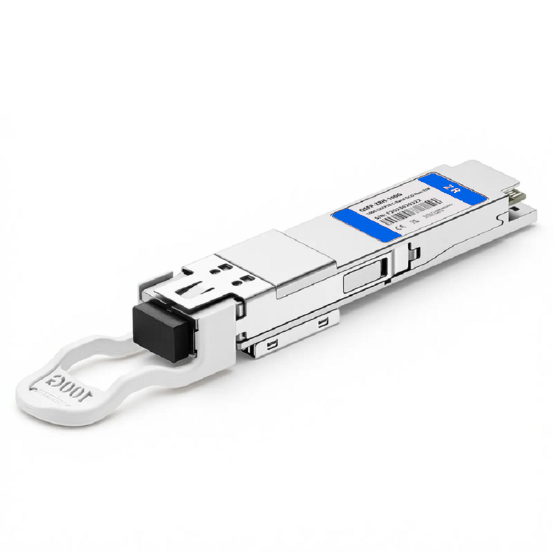 SFPS Cisco Compatible QSFP28 High-Power w/o TOF DCO 100G DWDM C-band Tunable Coherent 120km DOM Duplex LC/UPC SMF Optical Transceiver Module for Transmission