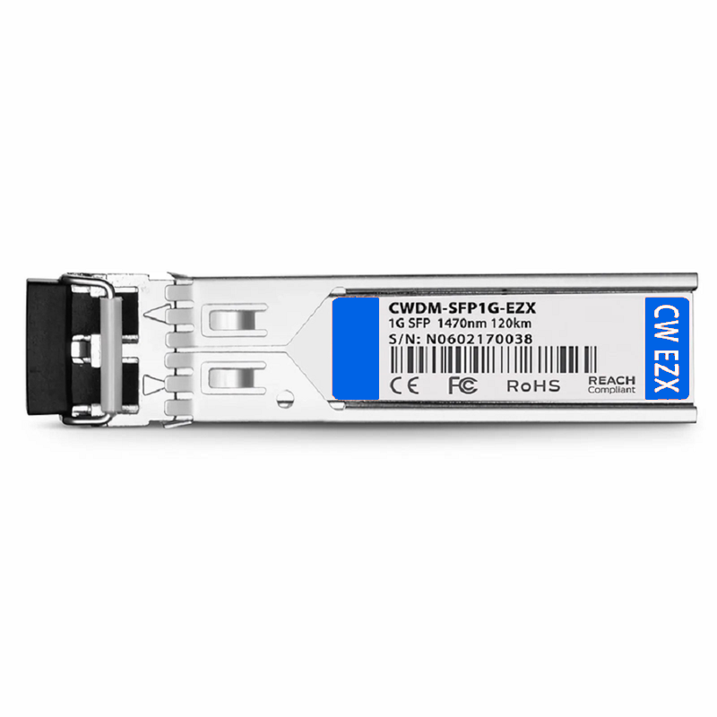 SFPS Cisco Compatible SFP 1000BASE-CWDM 1590nm 120km DOM Duplex LC/UPC SMF Optical Transceiver Module for Transmission (Industrial)
