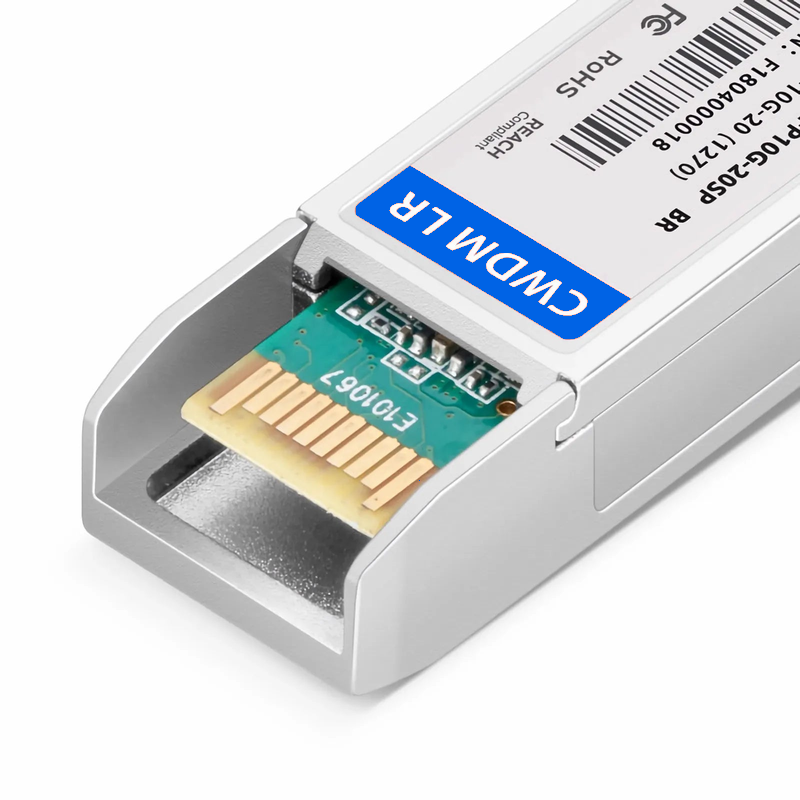 SFPS Brocade XBR-SFP10G1270-20 Compatible SFP+ 10G CWDM 1270nm 20km DOM Duplex LC/UPC SMF Optical Transceiver Module for Transmission
