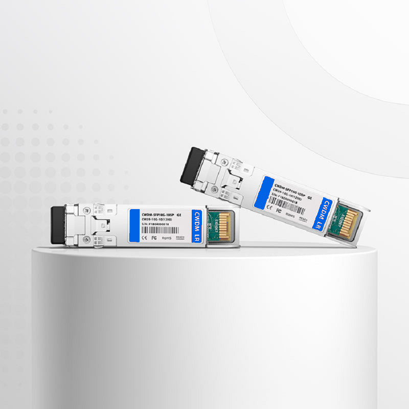 SFPS Ciena CWDM-SFP10G-1270 Compatible SFP+ 10G CWDM 1270nm 20km DOM Duplex LC/UPC SMF Optical Transceiver Module for Transmission