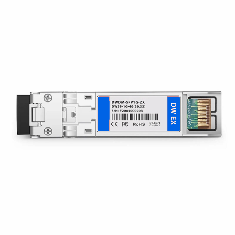 SFPS Cisco C38 DWDM-SFP-4692-40 Compatible SFP 1000BASE-DWDM 1546.92nm 100GHz 40km DOM Duplex LC/UPC SMF Optical Transceiver Module for Transmission