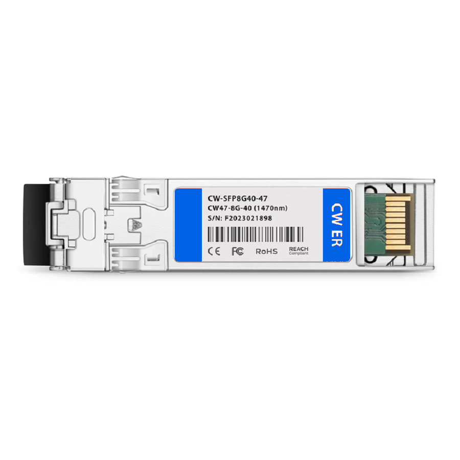 SFPS Brocade Compatible SFP+ 8G Fibre Channel CWDM 1470nm 40km DOM Duplex LC/UPC SMF Optical Transceiver Module