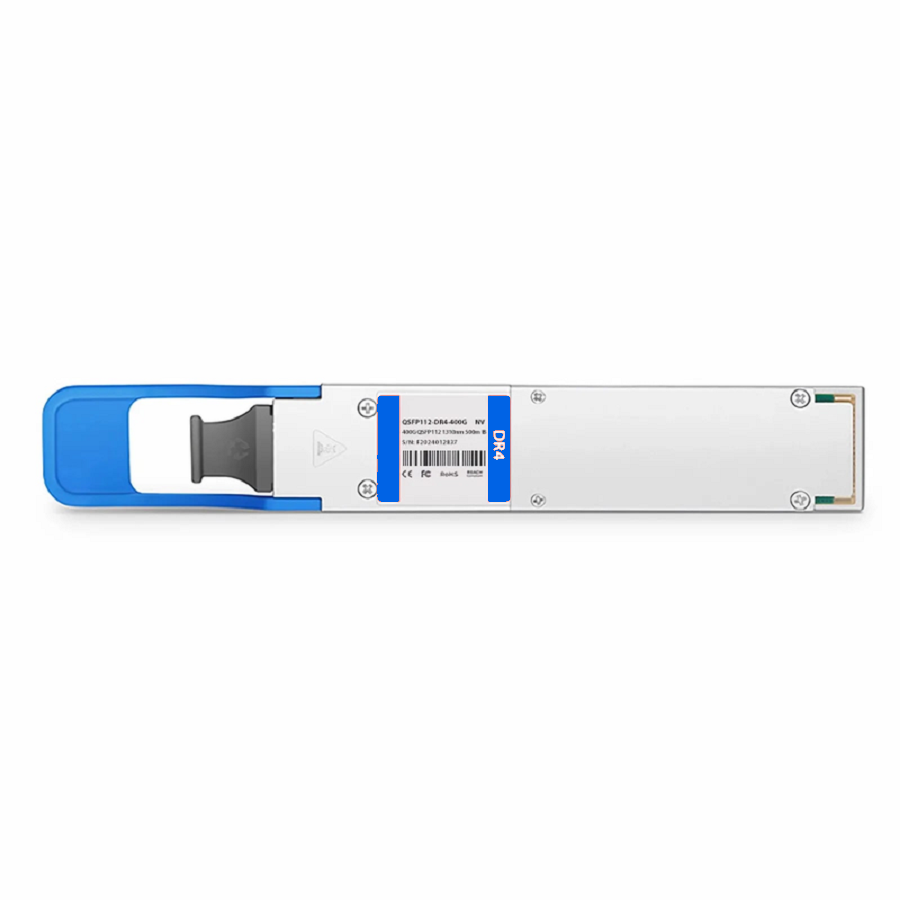 SFPS NVIDIA/Mellanox MMS1X00-NS400 Compatible 400GBASE-DR4 QSFP112 4 x 100G PAM4 1310nm 500m DOM MPO-12/APC SMF InfiniBand NDR Optical Transceiver Module for ConnectX-7 HCA