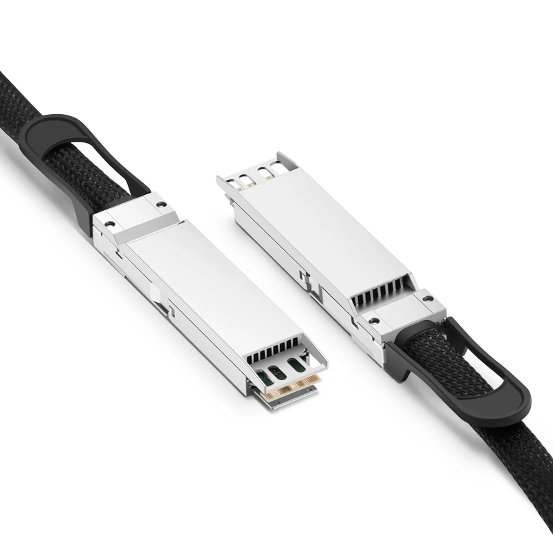 SFPS 1m (3ft) NVIDIA/Mellanox Compatible 1.6T OSFP224 8 x 200G PAM4 Closed Finned Top InfiniBand XDR Passive Direct Attach Copper Twinax Cable