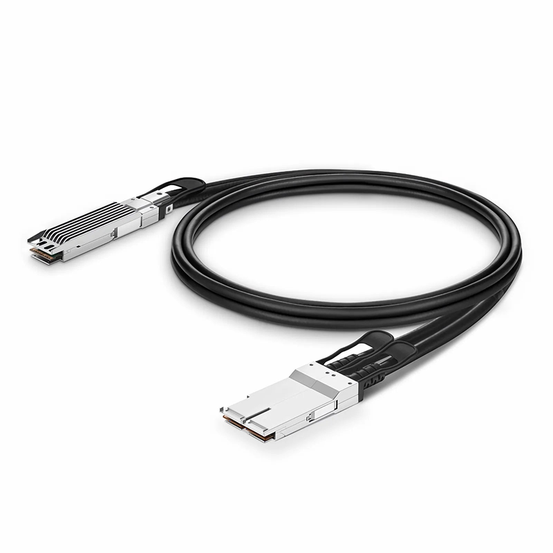 SFPS 1m (3ft) NVIDIA/Mellanox MCP7Y60-H001 Compatible 400G OSFP 8 x 50G PAM4 Finned Top to 2 x 200G QSFP56 4 x 50G PAM4 InfiniBand HDR Passive Direct Attach Copper Breakout Cable for Quantum-2 Switches and ConnectX-6 HCA