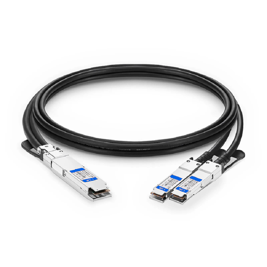 SFPS 1m (3ft) NVIDIA/Mellanox MCP7Y60-H001 Compatible 400G OSFP 8 x 50G PAM4 Finned Top to 2 x 200G QSFP56 4 x 50G PAM4 InfiniBand HDR Passive Direct Attach Copper Breakout Cable for Quantum-2 Switches and ConnectX-6 HCA