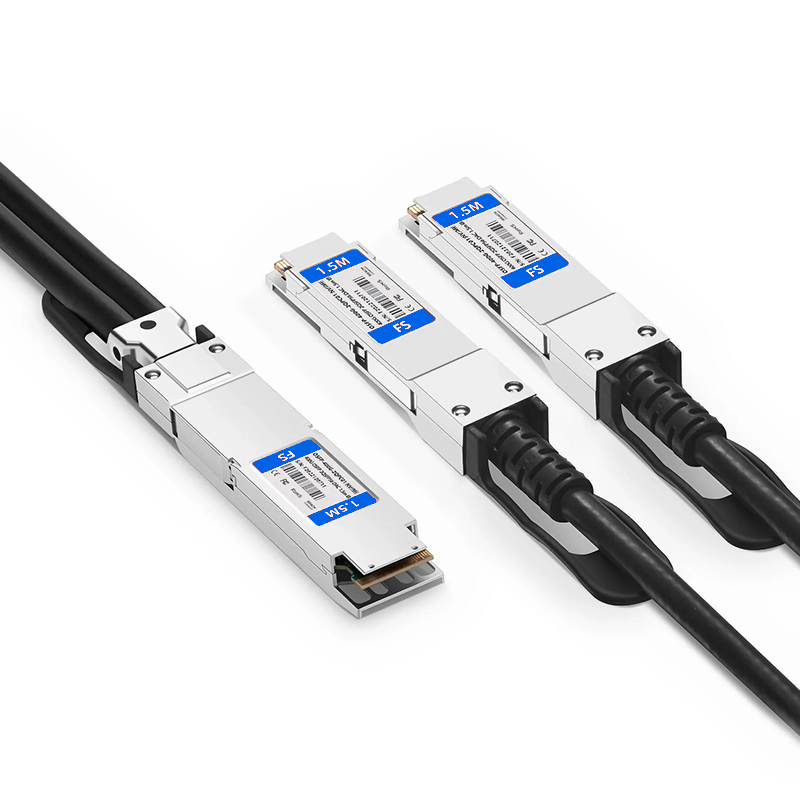 SFPS 1m (3ft) NVIDIA/Mellanox MCP7Y60-H001 Compatible 400G OSFP 8 x 50G PAM4 Finned Top to 2 x 200G QSFP56 4 x 50G PAM4 InfiniBand HDR Passive Direct Attach Copper Breakout Cable for Quantum-2 Switches and ConnectX-6 HCA