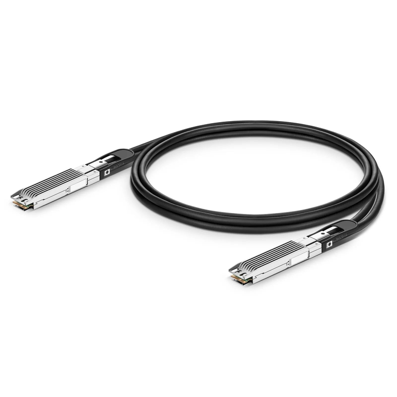 SFPS 1m (3ft) NVIDIA/Mellanox Compatible 400G OSFP 8 x 50G PAM4 Finned Top InfiniBand HDR Passive Direct Attach Copper Twinax Cable