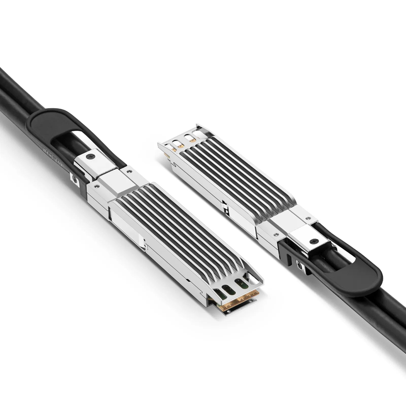SFPS 1m (3ft) NVIDIA/Mellanox Compatible 400G OSFP 8 x 50G PAM4 Finned Top InfiniBand HDR Passive Direct Attach Copper Twinax Cable