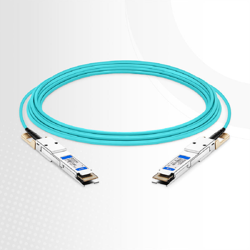 SFPS 5m (16ft) NVIDIA/Mellanox MFA7U10-H005-FLT Compatible 400G OSFP 8 x 50G PAM4 Flat Top to 2 x 200G QSFP56 4 x 50G PAM4 InfiniBand HDR Active Optical Breakout Cable for Quantum Switches and ConnectX-7 HCA