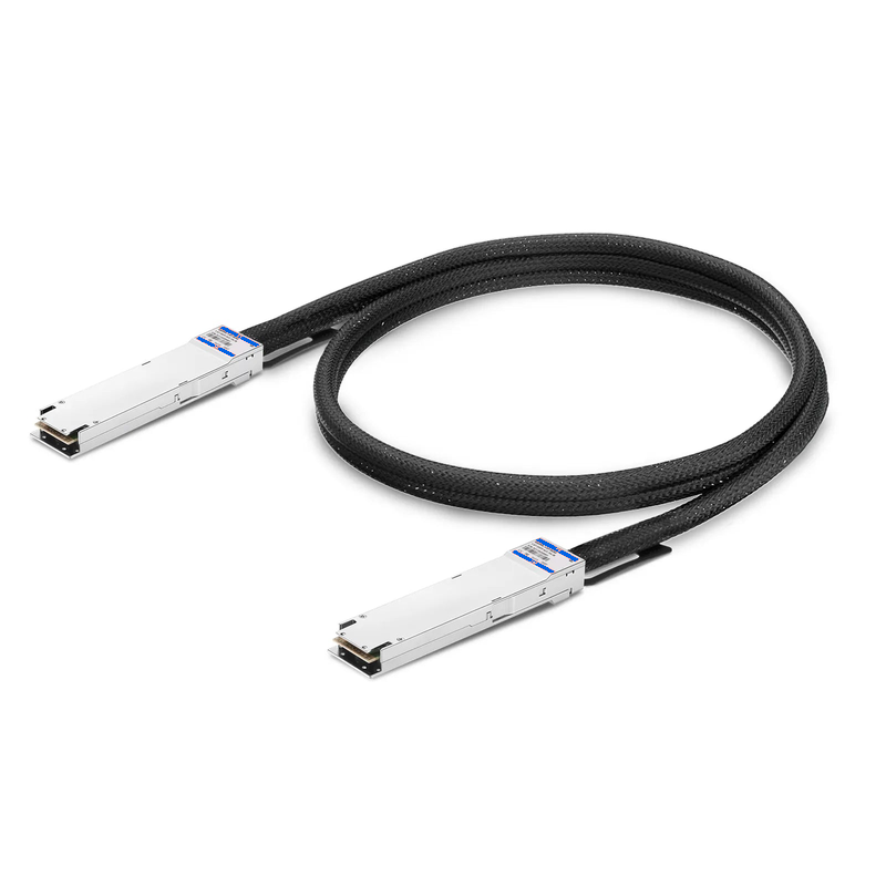 SFPS 2m (7ft) NVIDIA/Mellanox MCA4K00-X002 Compatible 1.6T OSFP224 8 x 200G PAM4 Flat Top InfiniBand XDR Active Direct Attach Copper Twinax Cable