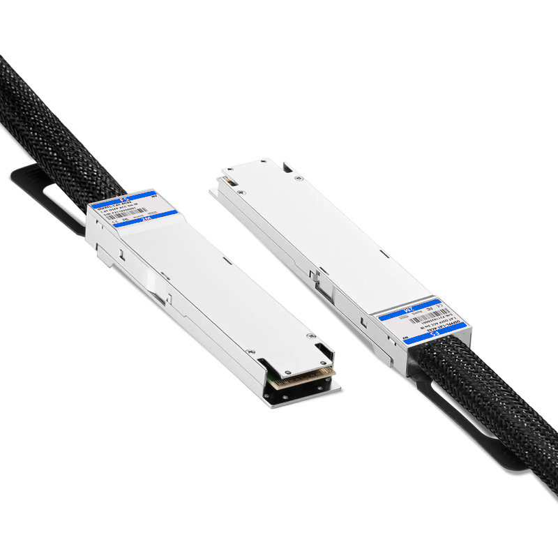 SFPS 2m (7ft) NVIDIA/Mellanox MCA4K00-X002 Compatible 1.6T OSFP224 8 x 200G PAM4 Flat Top InfiniBand XDR Active Direct Attach Copper Twinax Cable