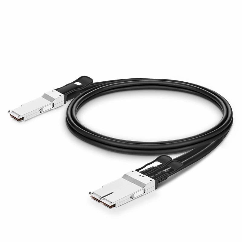 SFPS 1.5m (5ft) NVIDIA/Mellanox MCP7H50-H01AR30 Compatible 200G QSFP56 4 x 50G PAM4 to 2 x 100G QSFP56 2 x 50G PAM4 InfiniBand HDR Passive Direct Attach Copper Breakout Cable for Quantum Switches and ConnectX-6 HCA