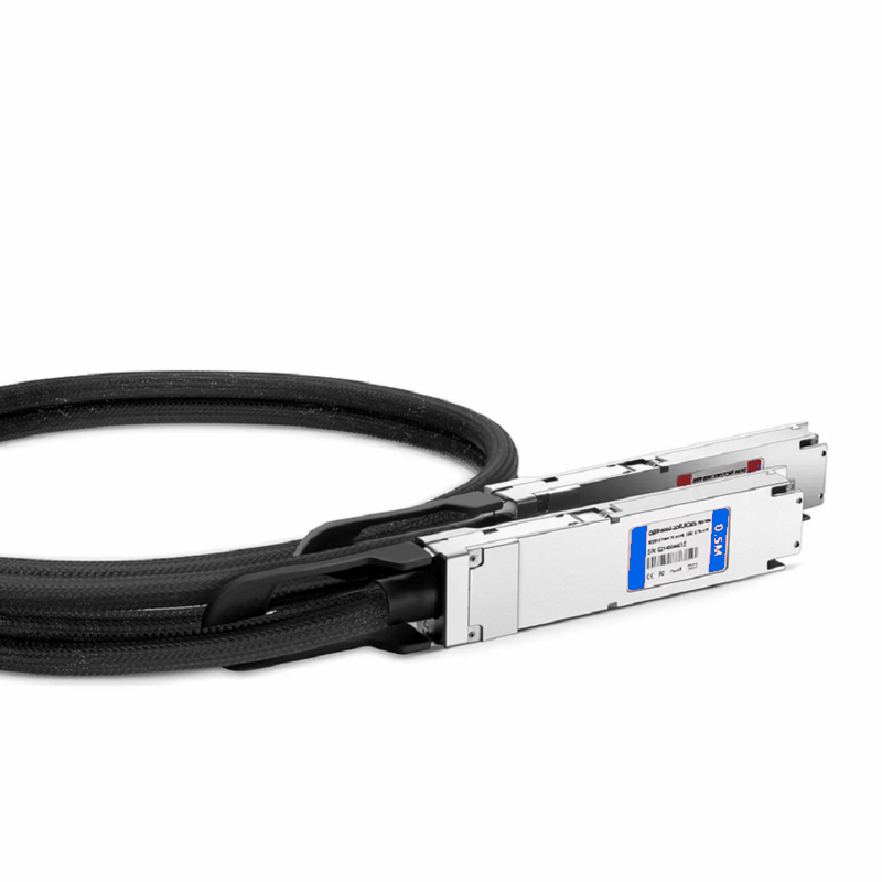 SFPS 3m (10ft) NVIDIA/Mellanox MCP7Y00-N003 Compatible 800G OSFP 8 x 100G PAM4 Finned Top to 2 x 400G OSFP 4 x 100G PAM4 Flat Top InfiniBand NDR Passive Direct Attach Copper Breakout Cable for Quantum-2 Switches and ConnectX-7 HCA