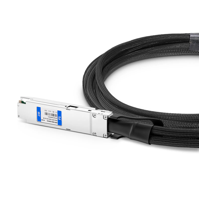 SFPS 2m (7ft) NVIDIA/Mellanox MCA7J65-N002 Compatible 800G Twin-port OSFP 8 x 100G PAM4 Finned Top to 2 x 400G QSFP112 4 x 100G PAM4 InfiniBand NDR Active Direct Attach Copper Breakout Cable for Quantum-2 Switches and ConnectX-7 HCA