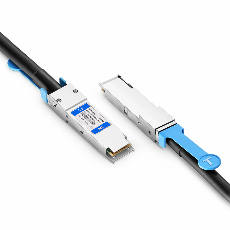 SFPS 3m (10ft) NVIDIA/Mellanox MCA1J00-H003E Compatible 200G QSFP56 4 x 50G PAM4 InfiniBand HDR Active Direct Attach Copper Twinax Cable for Quantum Switches and ConnectX-6 HCA