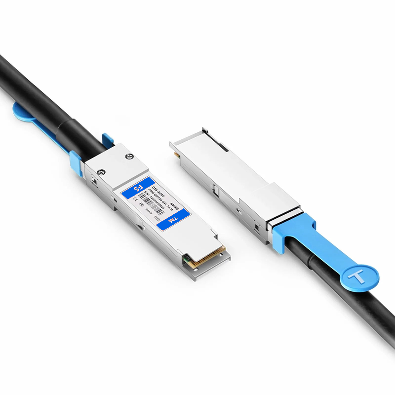 SFPS 7m (23ft) NVIDIA/Mellanox MCA1J00-H007E Compatible 200G QSFP56 4 x 50G PAM4 InfiniBand HDR Active Direct Attach Copper Twinax Cable for Quantum Switches and ConnectX-6 HCA