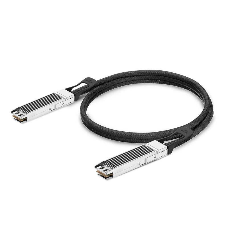 SFPS 1m (3ft) NVIDIA/Mellanox Compatible 800G OSFP 8 x 100G PAM4 Finned Top InfiniBand NDR Active Electrical Cable for Quantum-2 Switches