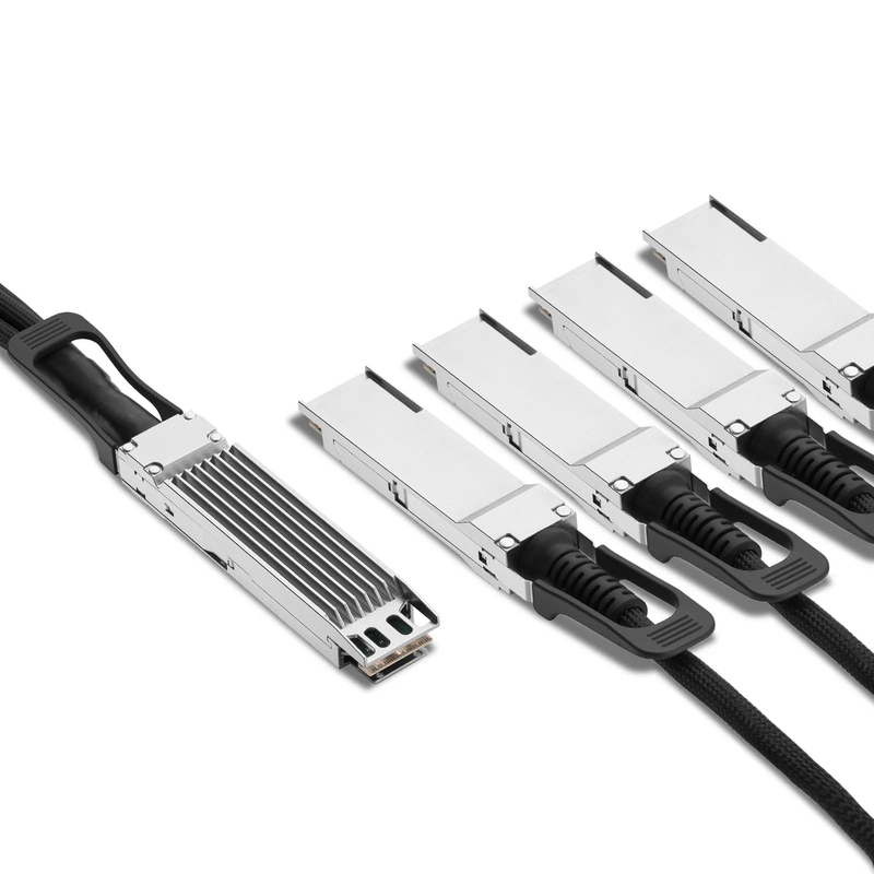 SFPS 5m (16ft) NVIDIA/Mellanox MCA7J75-N005 Compatible 800G Twin-port OSFP 8 x 100G PAM4 Finned Top to 4 x 200G QSFP112 2 x 100G PAM4 InfiniBand NDR Active Direct Attach Copper Breakout Cable for Quantum-2 Switches and ConnectX-7 HCA