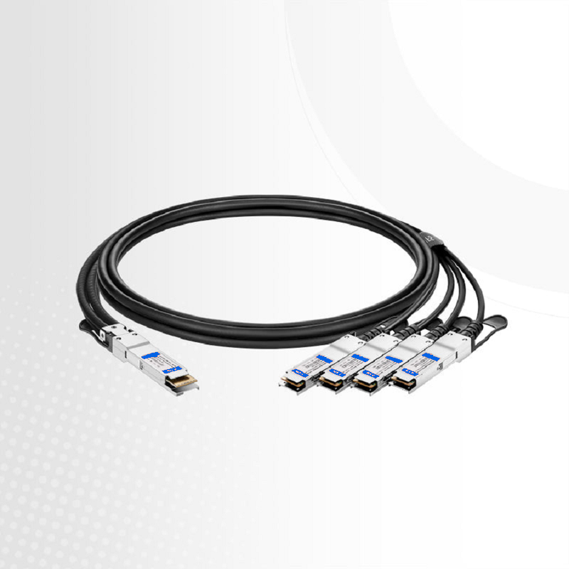 SFPS 2m (7ft) Juniper Networks Compatible 400G QSFP-DD 8 x 50G PAM4 to 4 x 100G QSFP56 2 x 50G PAM4 Passive Direct Attach Copper Breakout Cable