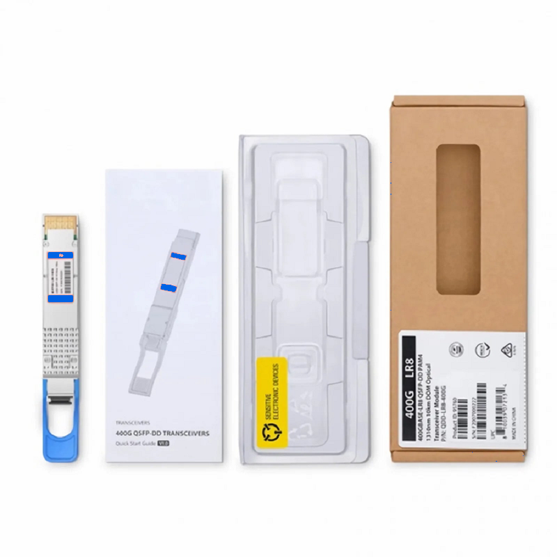 SFPS Arista Networks QDD-400G-LR4 Compatible 400GBASE-LR4 QSFP-DD 8 x 50G PAM4 1310nm 10km DOM Duplex LC/UPC SMF Optical Transceiver Module