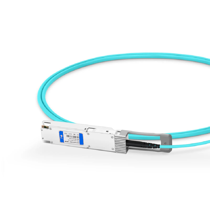 SFPS 3m (10ft) NVIDIA/Mellanox Compatible 800G OSFP 8 x 100G PAM4 Finned Top Ethernet Active Optical Cable