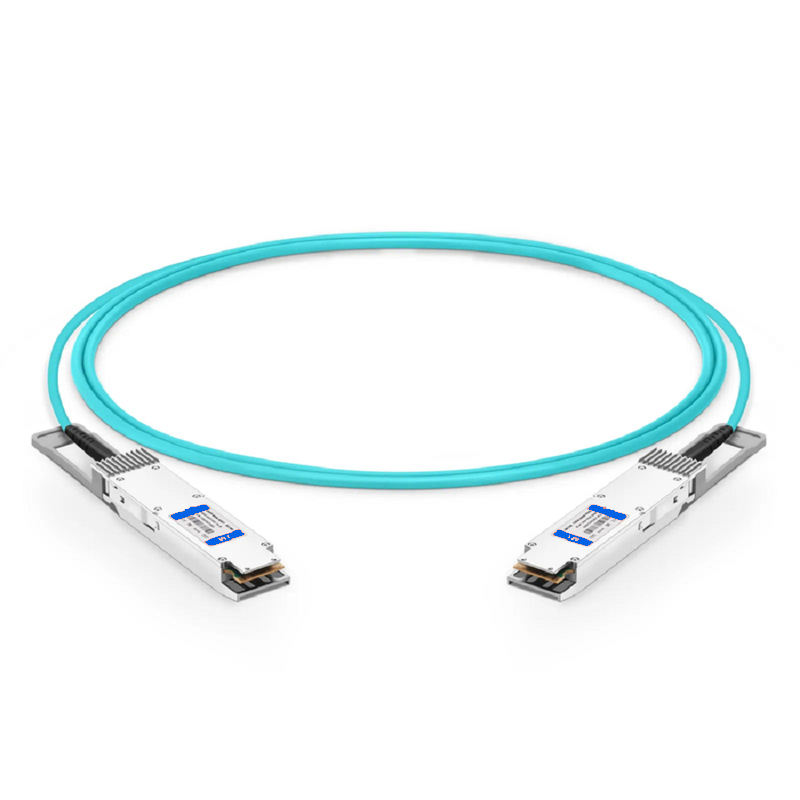 SFPS 15m (49ft) NVIDIA/Mellanox Compatible 800G OSFP 8 x 100G PAM4 Finned Top Ethernet Active Optical Cable