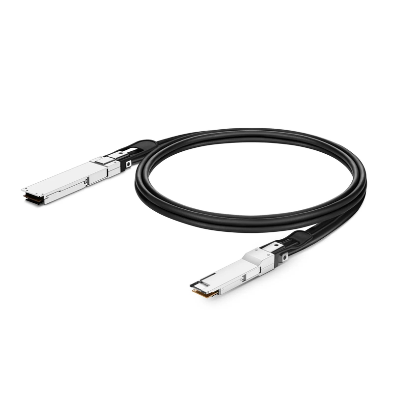 SFPS 2m (7ft) Arista Networks Compatible 400G OSFP 8 x 50G PAM4 Flat Top to 400G QSFP-DD 8 x 50G PAM4 Passive Direct Attach Copper Twinax Cable