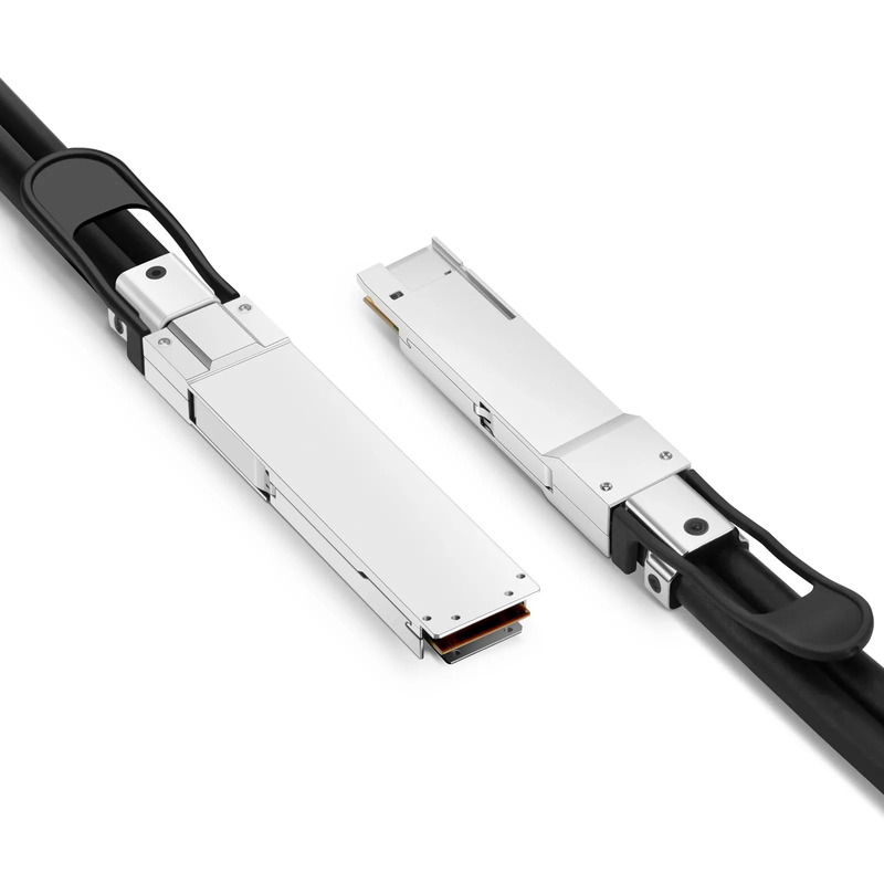 SFPS 3m (10ft) Generic Compatible 400G OSFP 8 x 50G PAM4 Flat Top to 400G QSFP-DD 8 x 50G PAM4 Passive Direct Attach Copper Twinax Cable