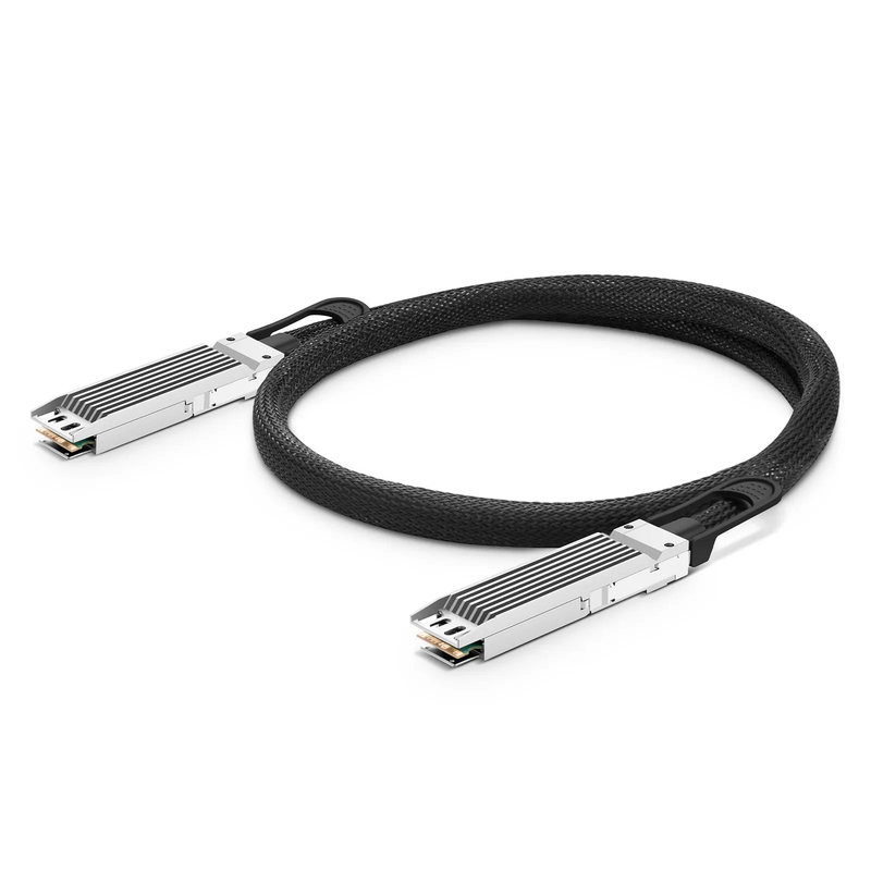 SFPS 1m (3ft) Juniper Networks OSFP-800G-DAC-1M Compatible 800G OSFP 8 x 100G PAM4 Finned Top Passive Direct Attach Copper Twinax Cable