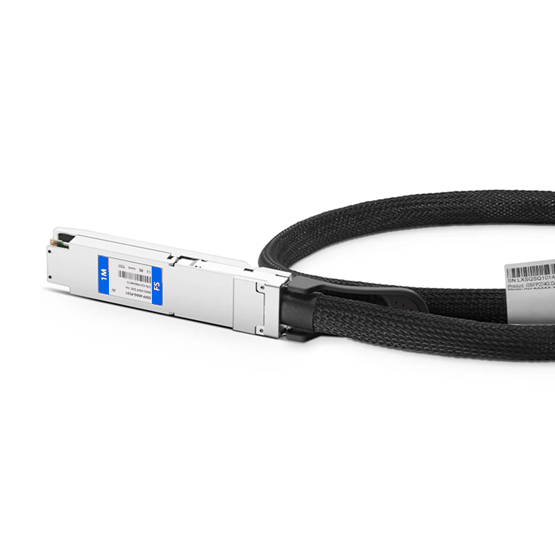 SFPS 1m (3ft) Juniper Networks OSFP-800G-DAC-1M Compatible 800G OSFP 8 x 100G PAM4 Finned Top Passive Direct Attach Copper Twinax Cable