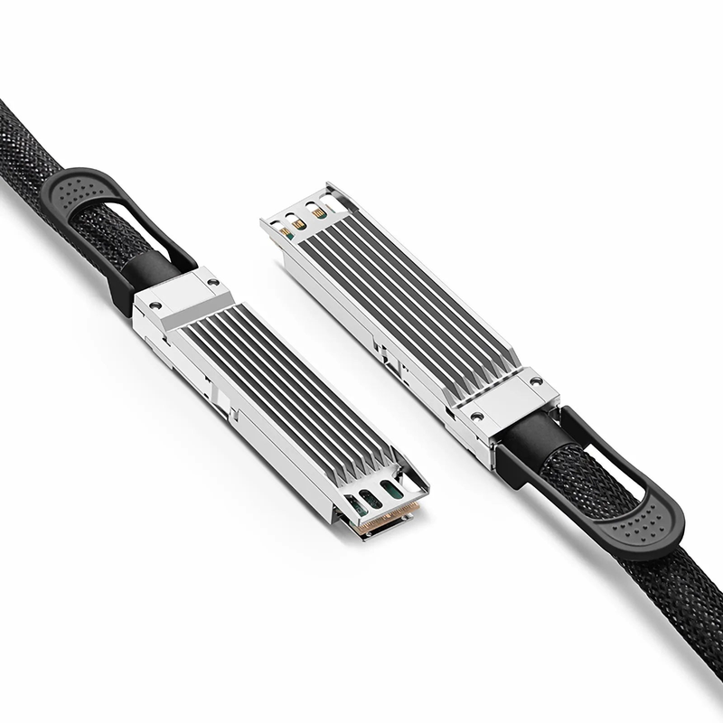 SFPS 0.5m (2ft) Arista Networks C-O800-O800-0.5M Compatible 800G OSFP 8 x 100G PAM4 Finned Top Passive Direct Attach Copper Twinax Cable