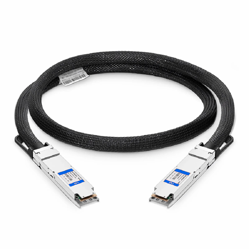 SFPS 1m (3ft) H3C Compatible 800G OSFP 8 x 100G PAM4 Finned Top Passive Direct Attach Copper Twinax Cable