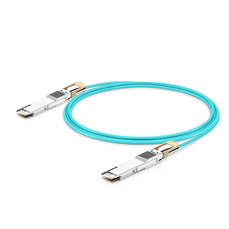 SFPS 10m (33ft) Cisco QDD-400-AOC10M Compatible 400G QSFP-DD 8 x 50G PAM4 Active Optical Cable