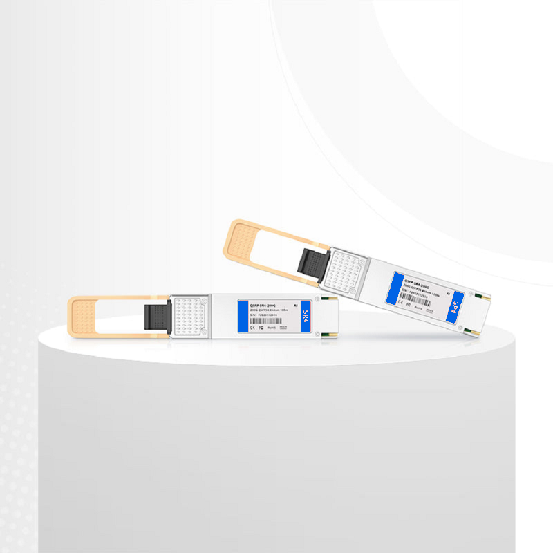 SFPS Cisco QDD-4X100G-LR-S Compatible 4 x 100GBASE-LR QSFP-DD 1310nm 10km DOM MPO-12/APC SMF Optical Transceiver Module, Breakout to 4 x100G-LR