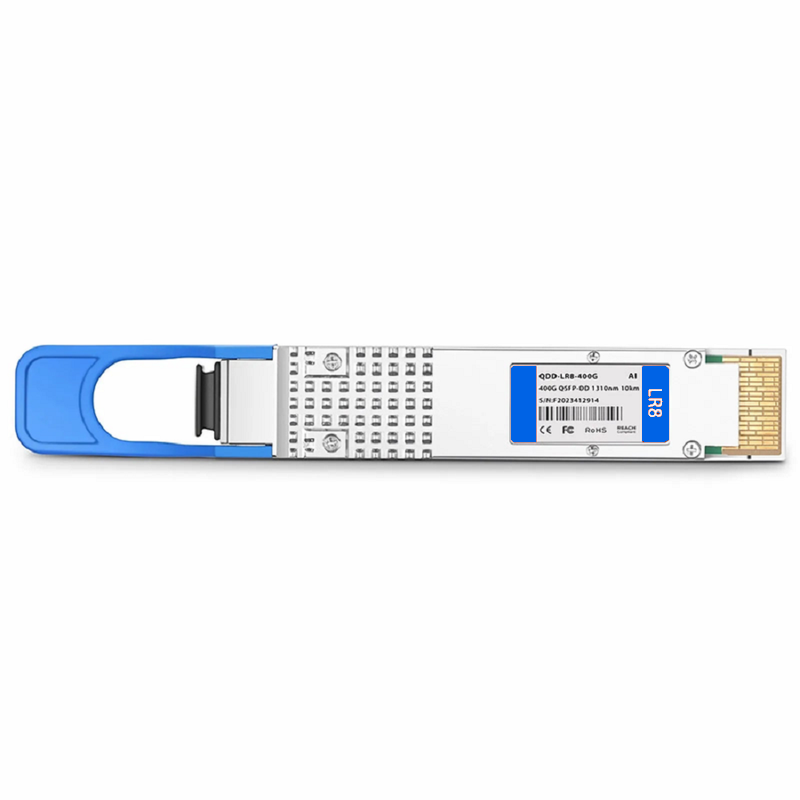 SFPS Dell Compatible 400GBASE-FR4 QSFP-DD 8 x 50G PAM4 1310nm 2km DOM Duplex LC/UPC SMF Optical Transceiver Module