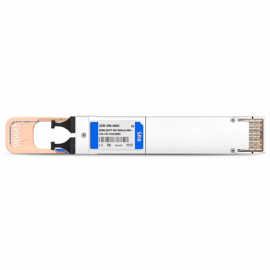 SFPS Juniper Networks Compatible 800GBASE 2xSR4/SR8 QSFP-DD 8 x 100G PAM4 850nm 50m DOM Dual MPO-12/APC MMF Optical Transceiver Module